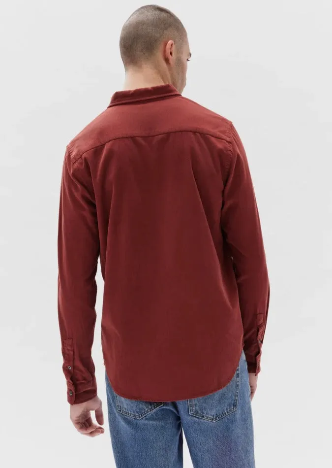 Mens Cord Shirt Sumac