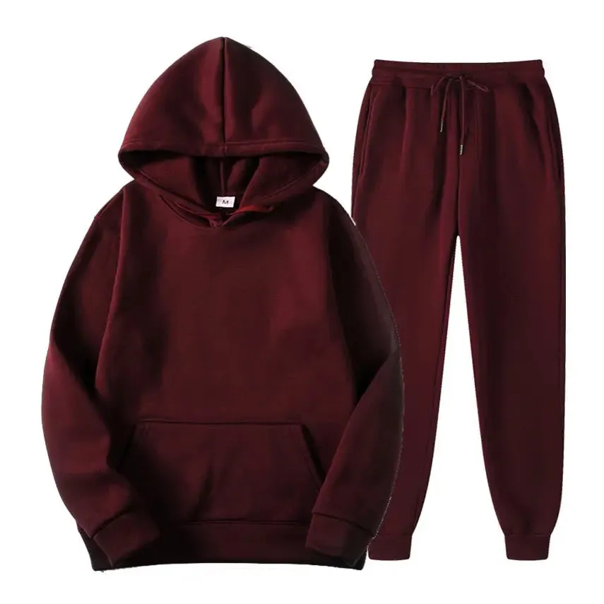 Men’s hoodies   sweatpants two piece suit