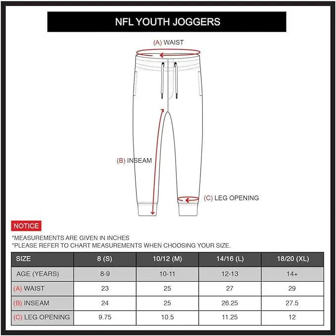 NFL Official Youth Super Soft Game Day Jogger Sweatpants|Green Bay Packers