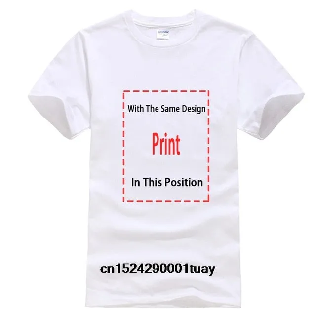 O-neck Custom Printed Tshirt Men