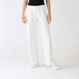 Off White Welby Wide Leg Ribbed Jersey Pants