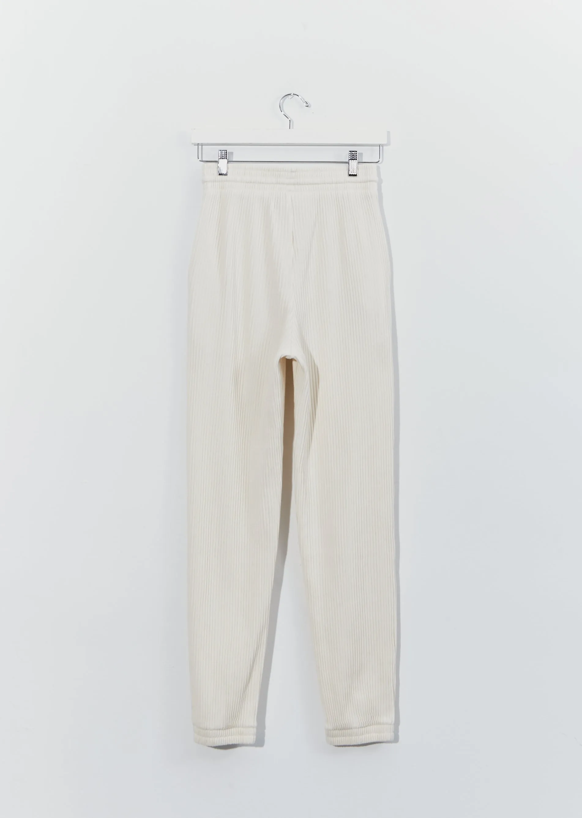 Organic Cotton Rib Sweatpants