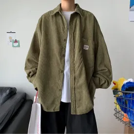 Oversized Corduroy Shirt