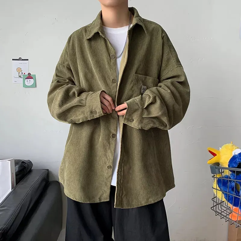 Oversized Corduroy Shirt