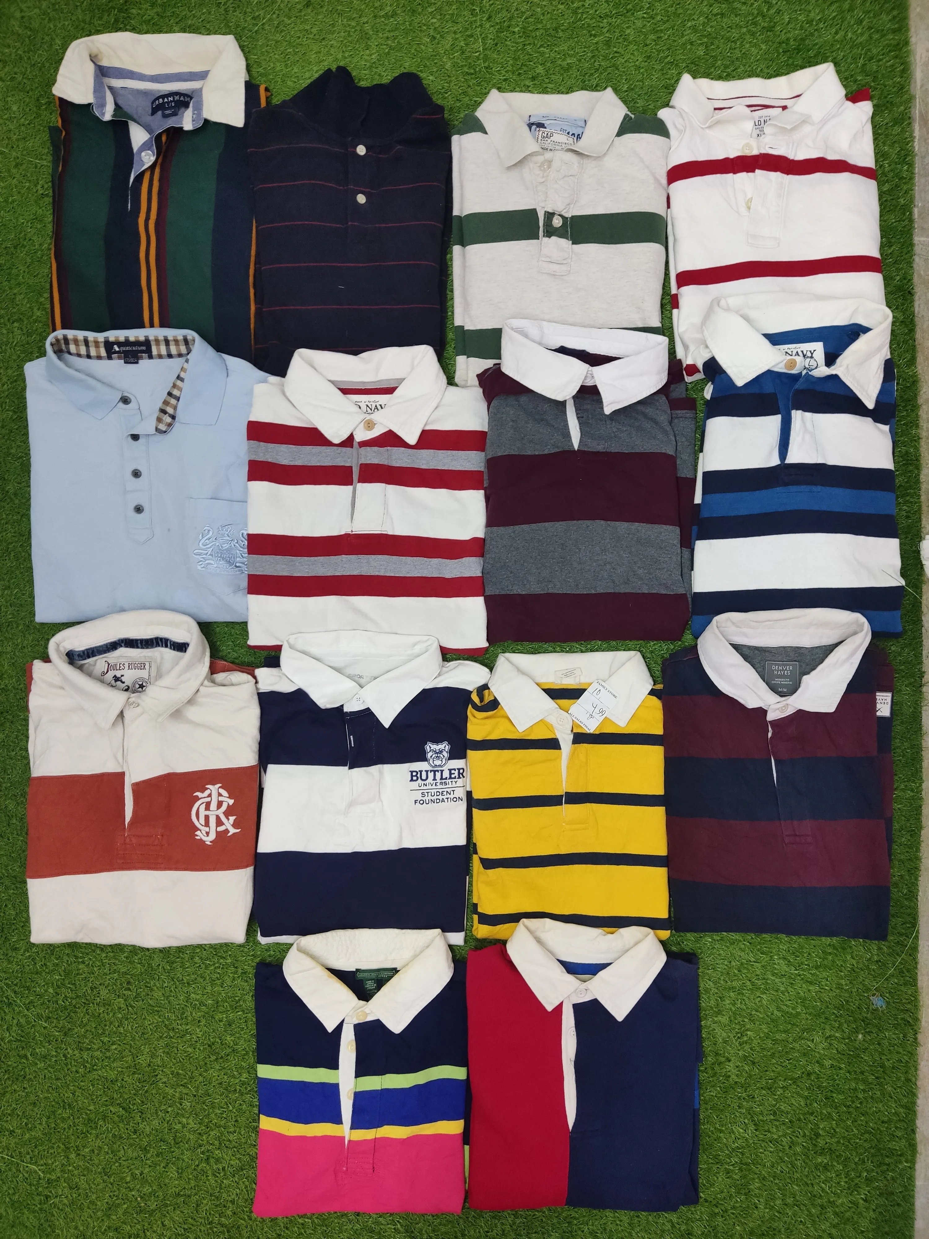 Rugby Shirts 15 pcs - OVR002