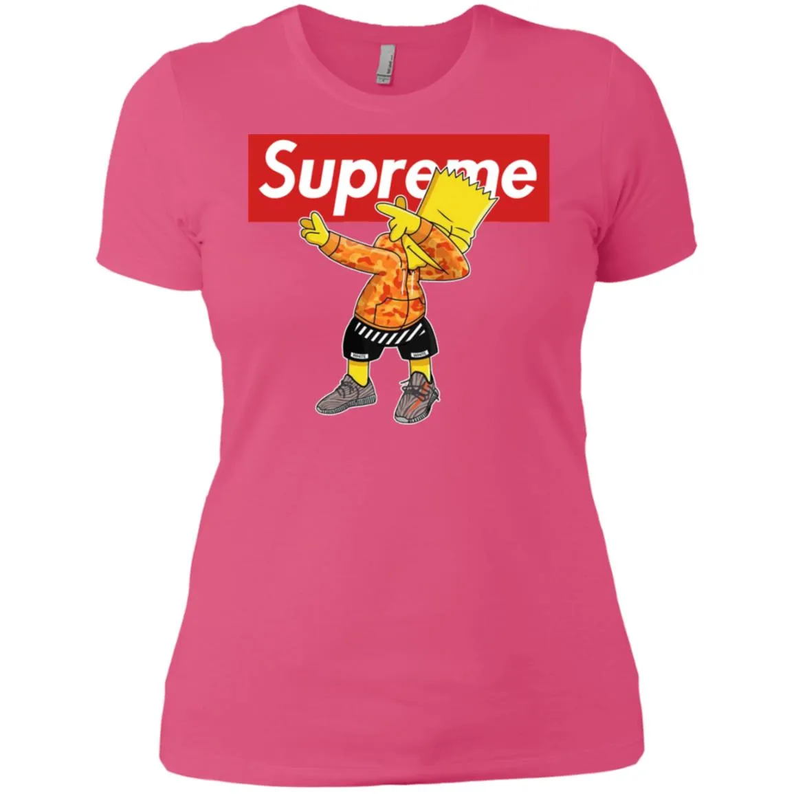 Supreme Dabbing T-shirt Women Cotton T-Shirt