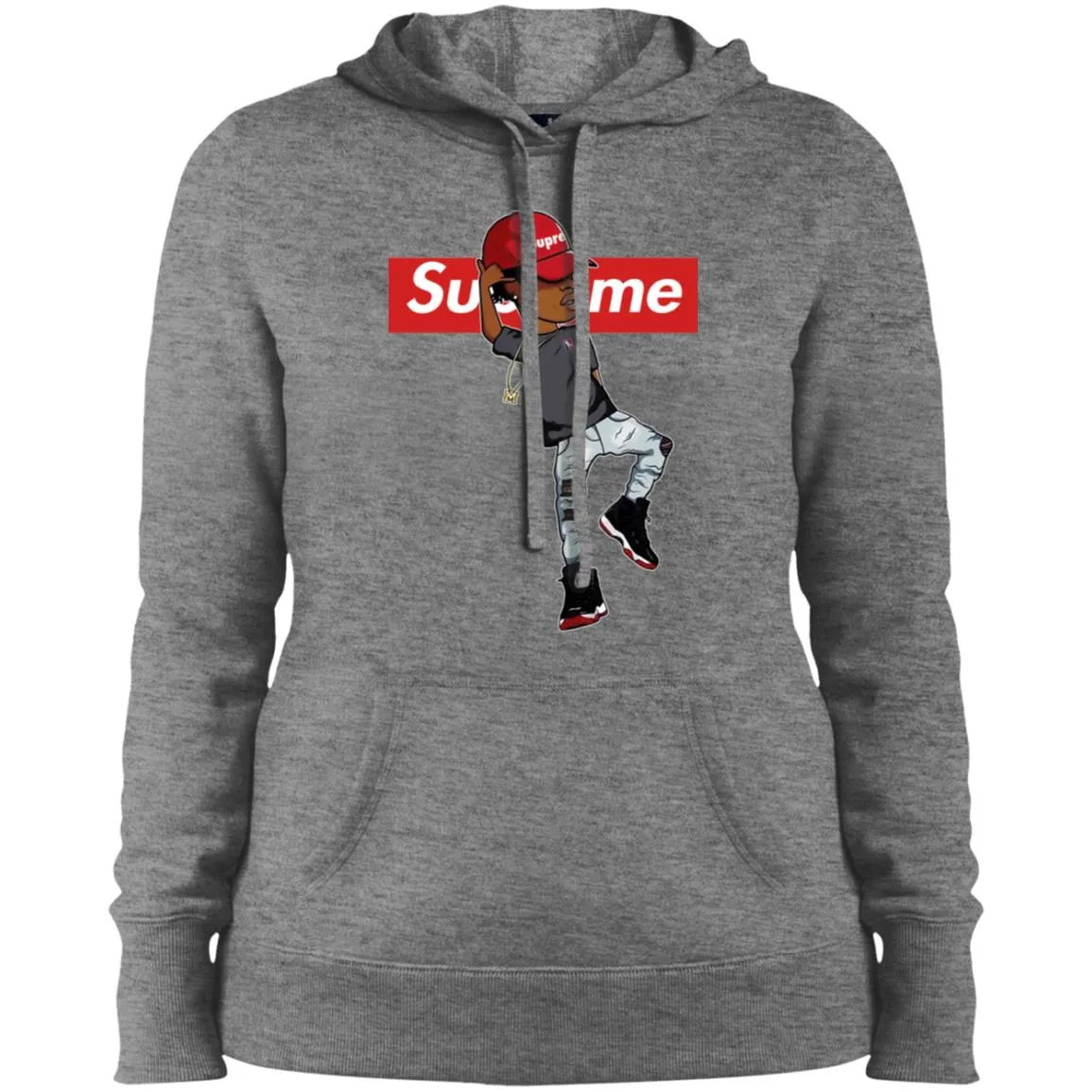 Supreme Marquese Scott T-shirt Women Hooded Sweatshirt