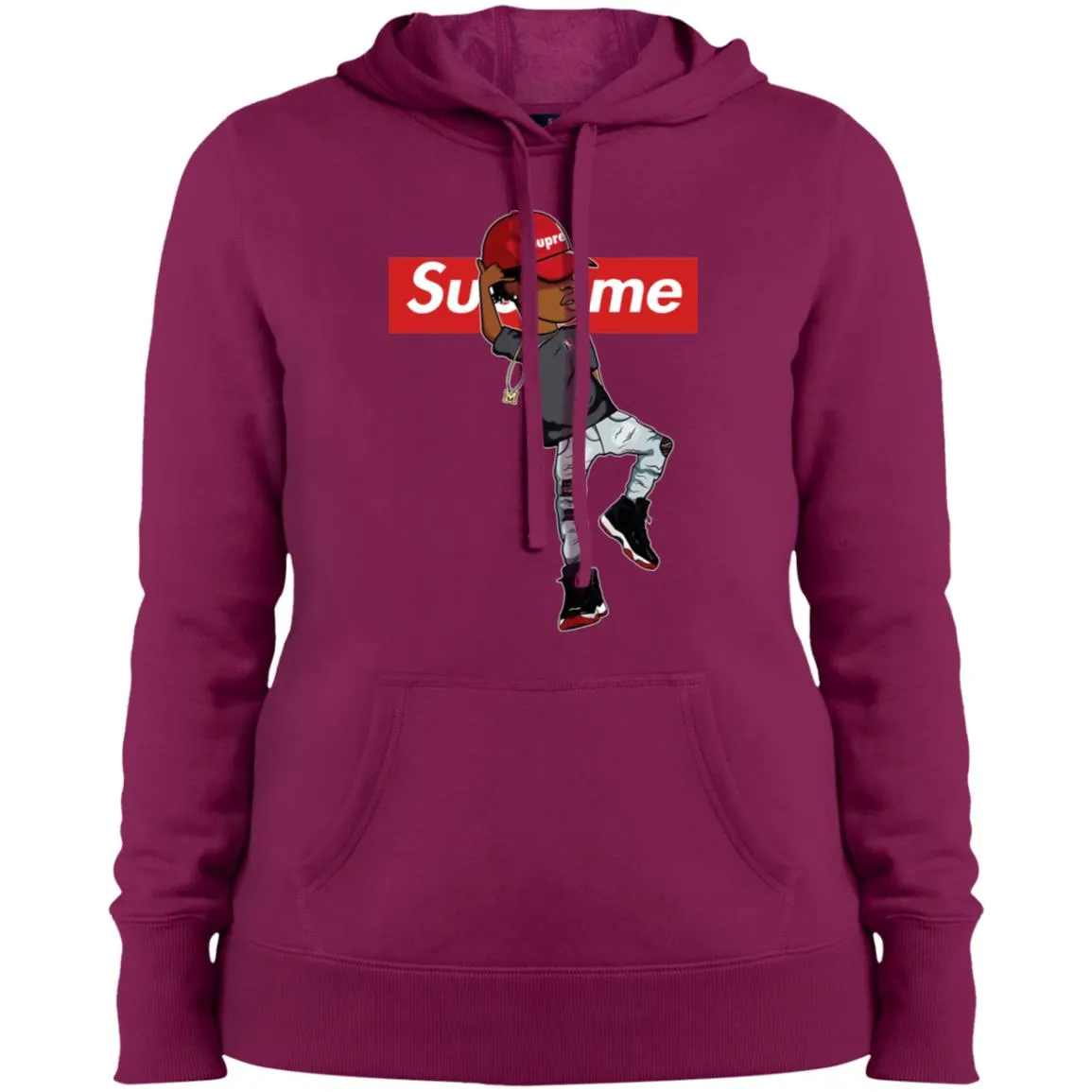 Supreme Marquese Scott T-shirt Women Hooded Sweatshirt