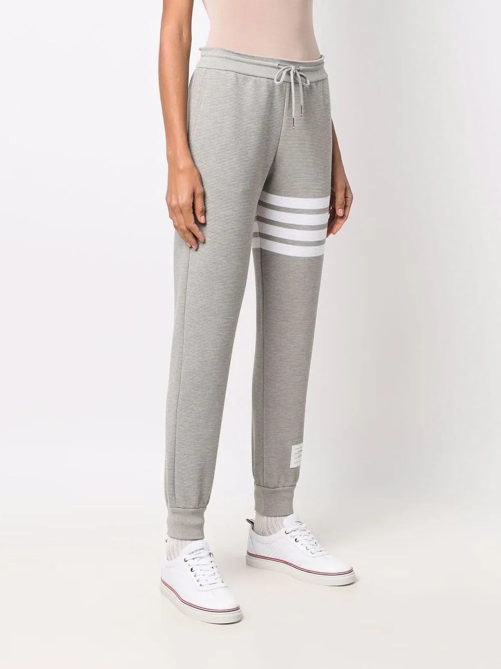 Sweatpants With 4 Bar In Cotton