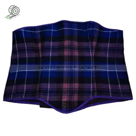 Tartan Corset In Pride of Scotland Tartan