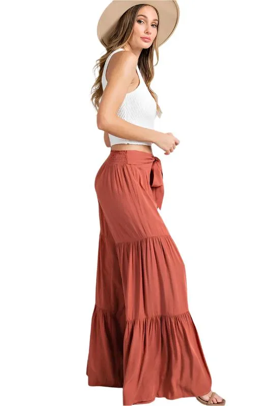 TEEK - Tiered Wide Pants