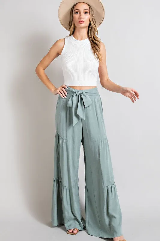 TEEK - Tiered Wide Pants