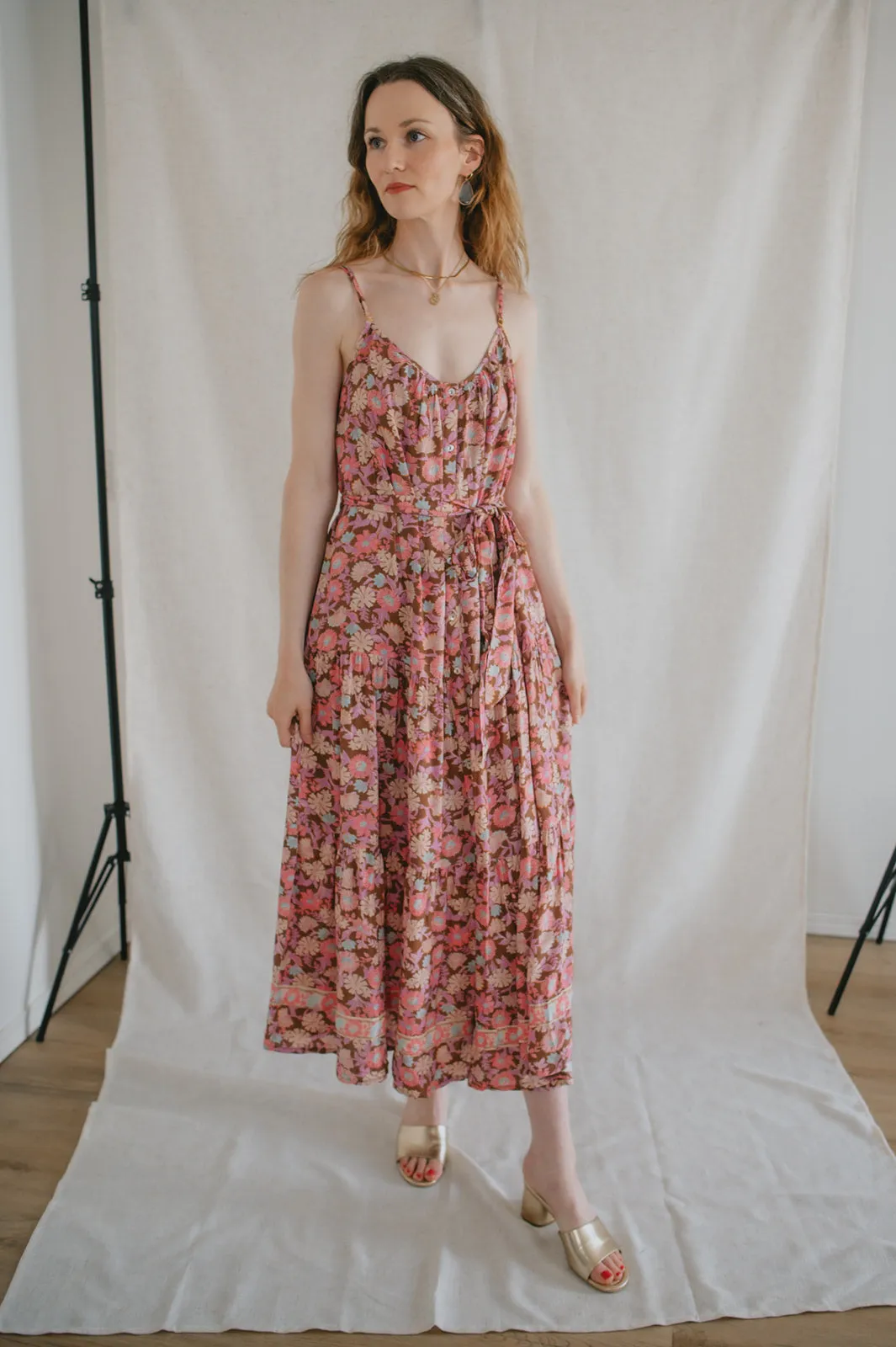 The Elton Midi Dress by Saltwater Luxe