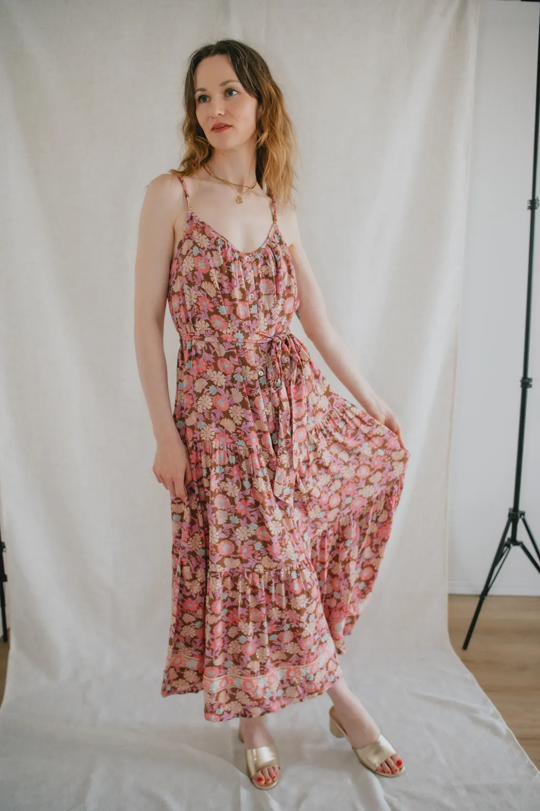 The Elton Midi Dress by Saltwater Luxe