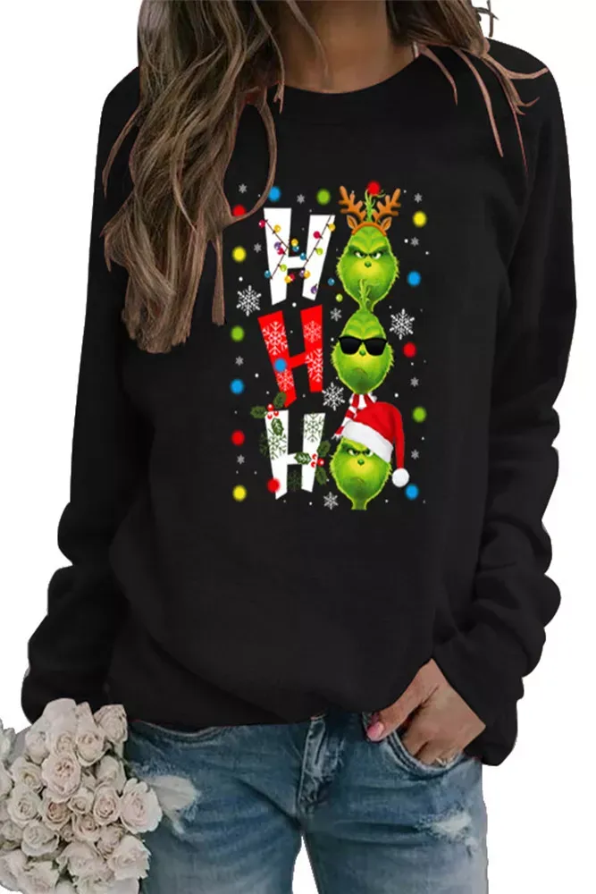 The Grinch Ho Ho Ho Sweatshirt