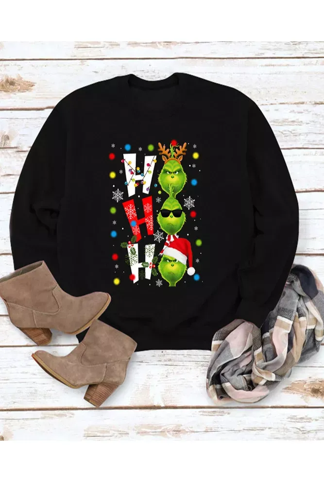 The Grinch Ho Ho Ho Sweatshirt