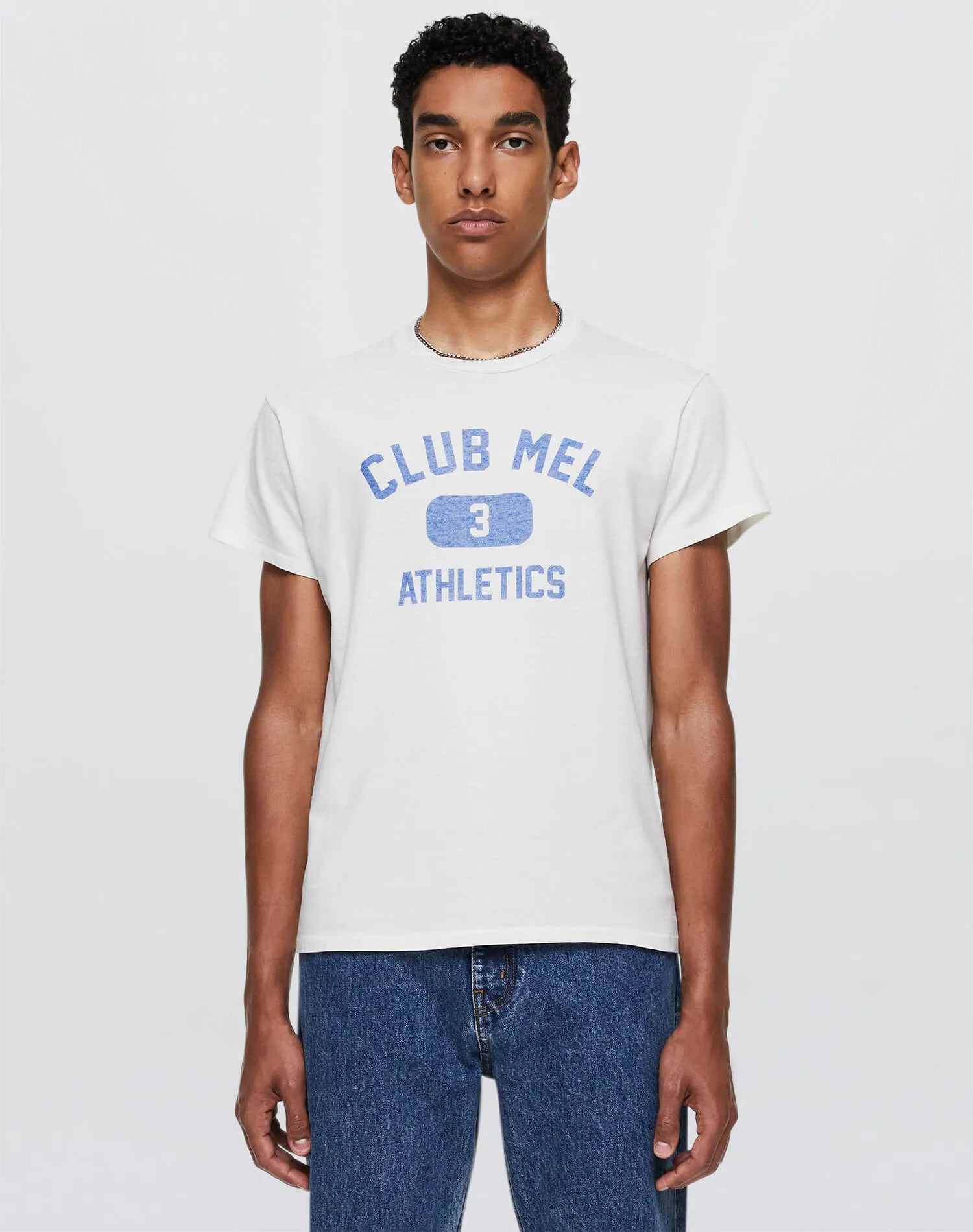 Tubular "Club Mel" Tee - Old White