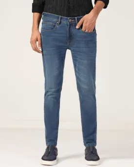 Ultrasoft Skinny Cropped Fiji Fit Indigo Blue Jeans - Piper