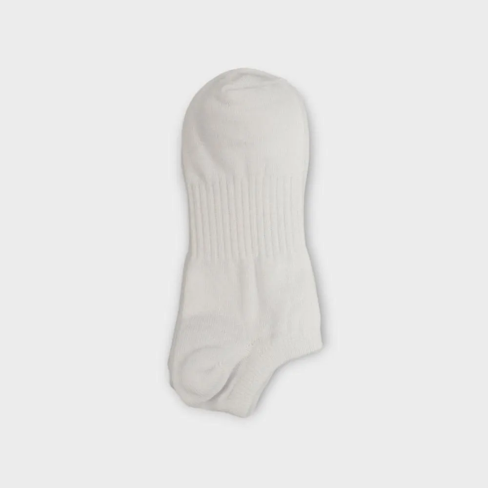 Unisex White Socks (Pack Of 3)