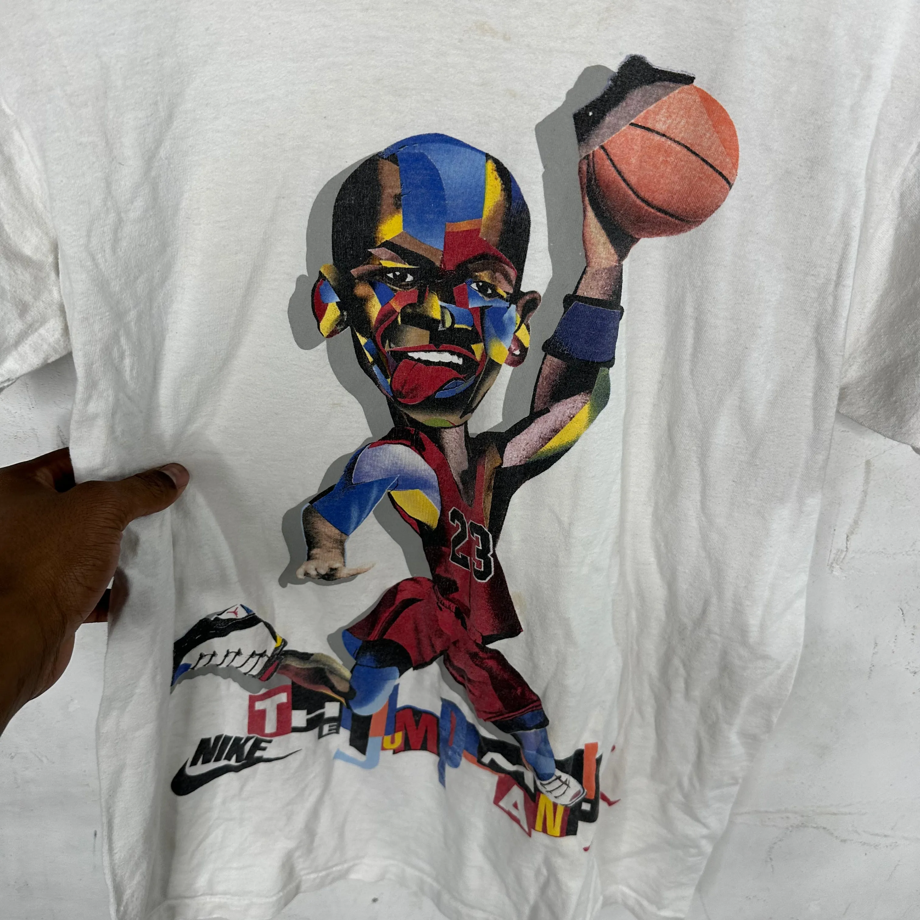 Vintage Jordan Caricature T-shirt