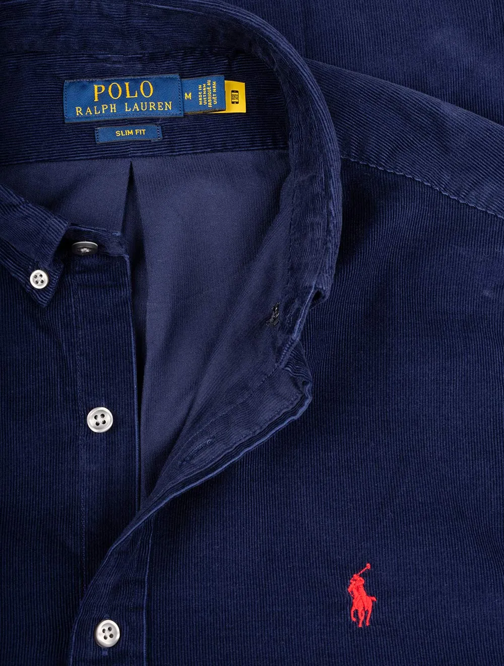 Wale Corduroy Shirt Navy