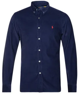 Wale Corduroy Shirt Navy