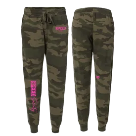 Womens Stampd Camo Sweatpant