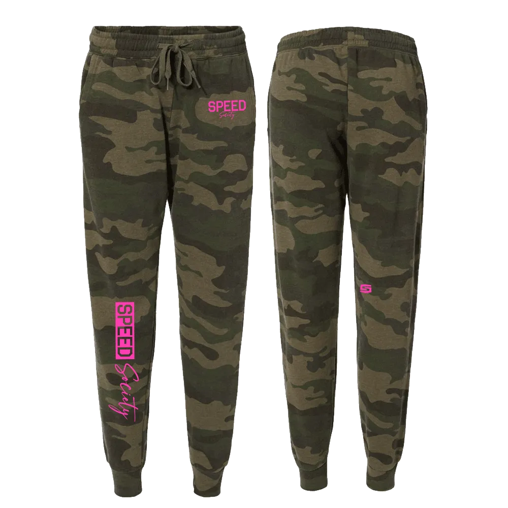 Womens Stampd Camo Sweatpant