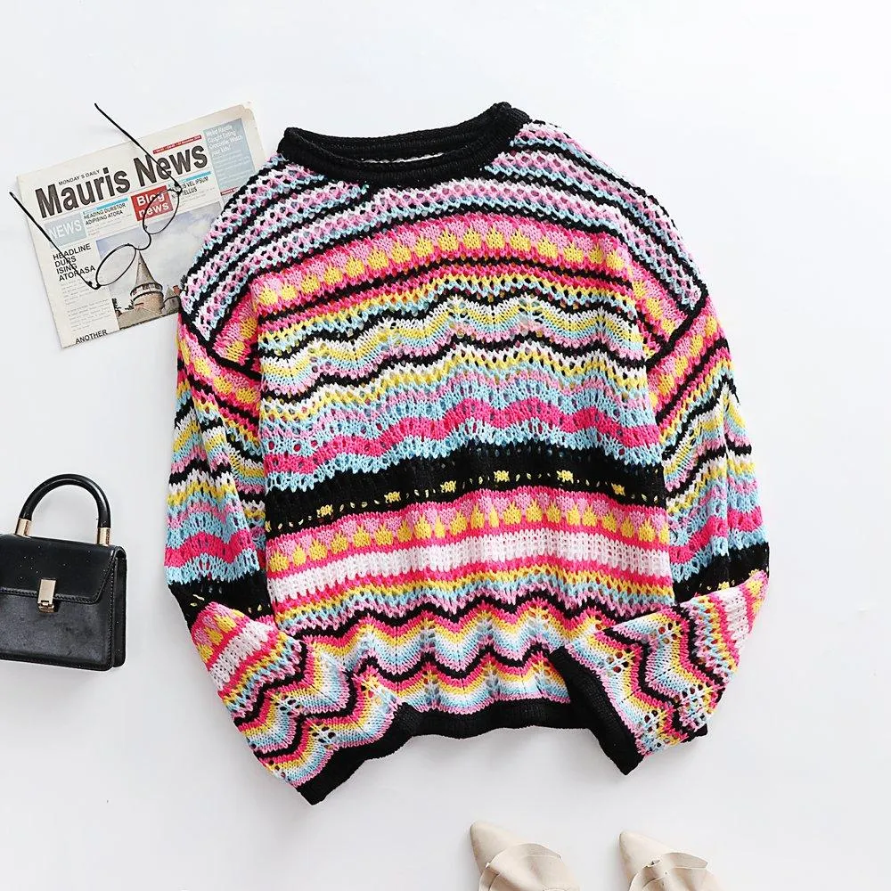 Wonderland Knitted Sweatshirt