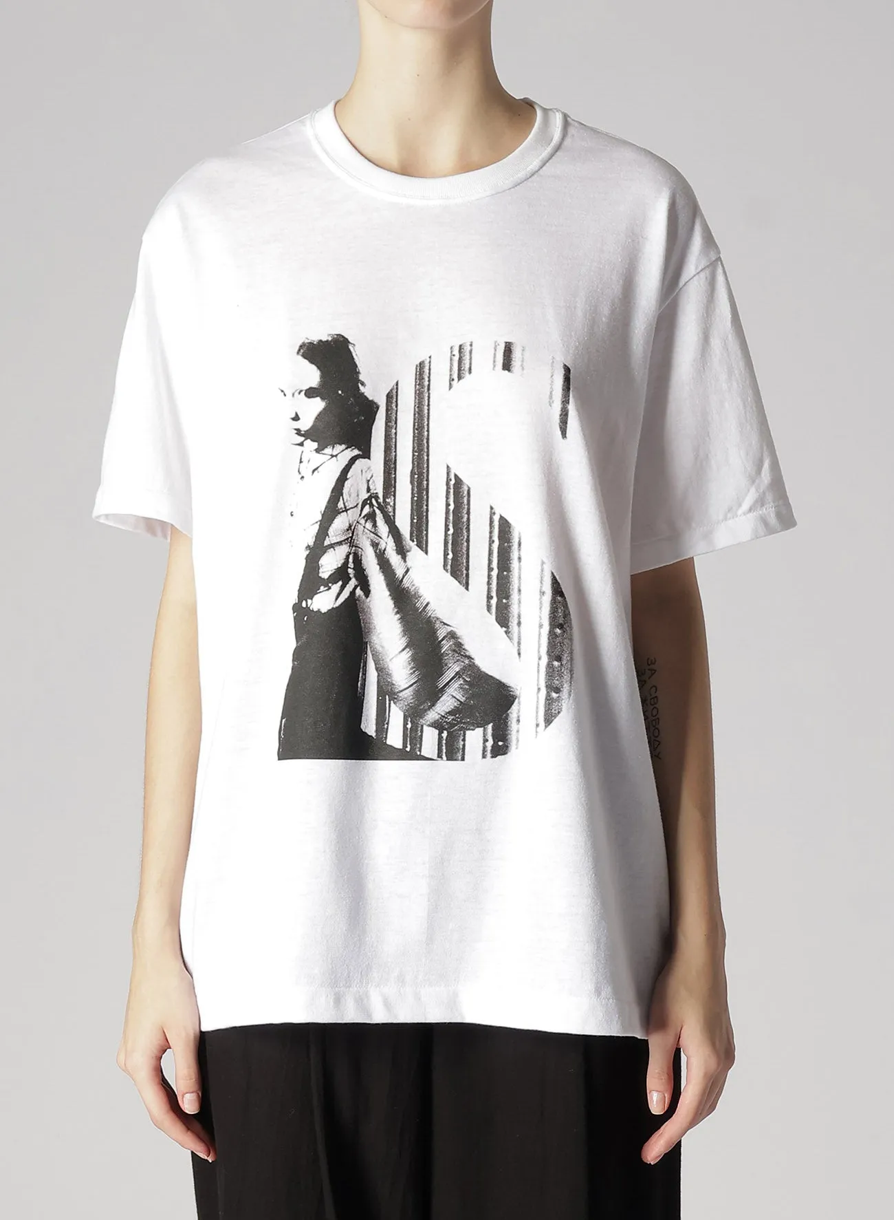 [Y's x MAX VADUKUL]PICTURE PIGMENT SHORT SLEEVE T-SHIRTS